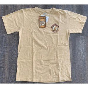 Crazy Shirts Hawaii Beer Dyed T Shirt NEW NWT Cotton Tan Alcohol Drunk Mens Sm